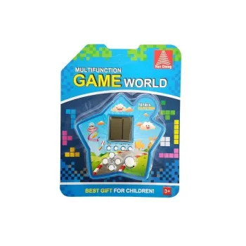 Gra Elektroniczna Kieszonkowa Tetris Gwiazdka Niebieski