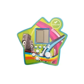 Tetris Gwiazdka – idealna gra podróżna w niebieskim kolorze