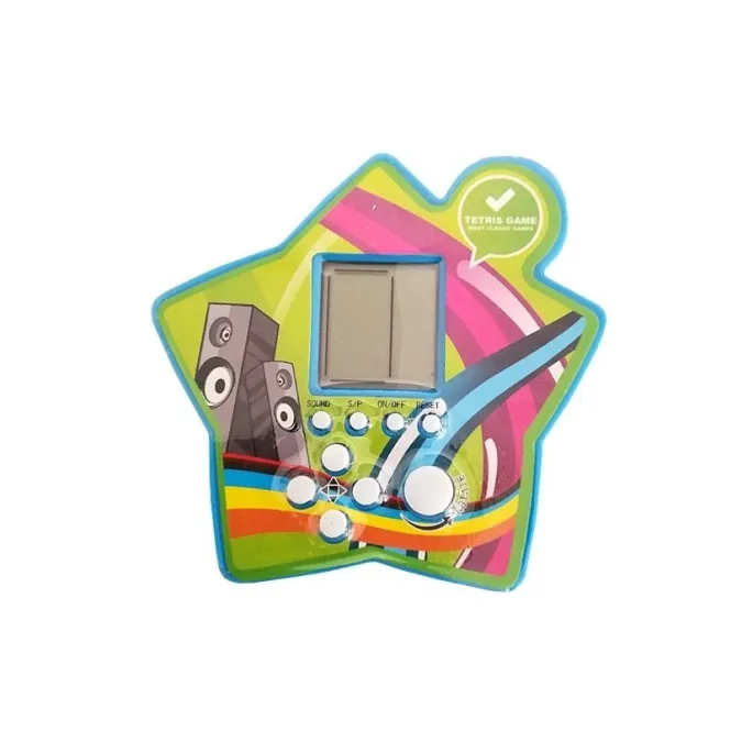 Tetris Gwiazdka – idealna gra podróżna w niebieskim kolorze