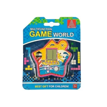 Gra Elektroniczna Kieszonkowa Tetris Różowy