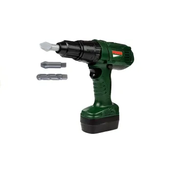 Dziecięcy zestaw konstrukcyjny z wiertarką i akcesoriami