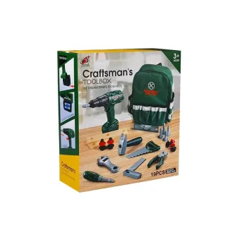 Edukacyjny plecak z narzędziami i śrubkami dla małych dzieci