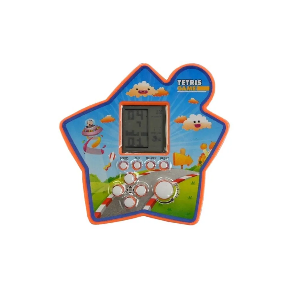 Konsola Tetris Gwiazdka, wyświetlacz LCD dla dzieci i dorosłych