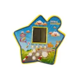 LCD Brick Tetris żółty – elektroniczna zabawka na refleks i logiczne myślenie