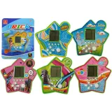 zielona kieszonkowa gra tetris gwiazdka dla dzieci i dorosłych