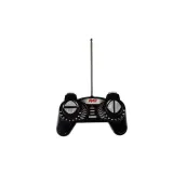 Czarna wersja auta policyjnego RC z zestawem do ładowania