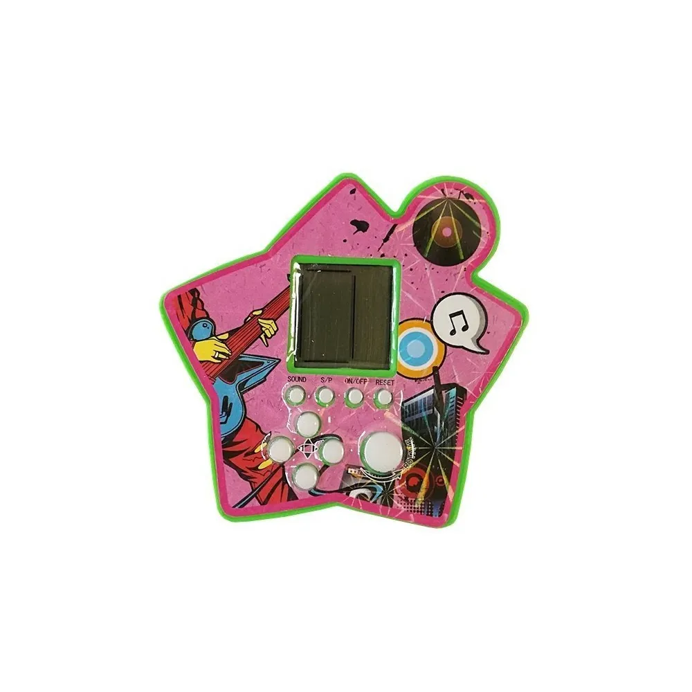 mała gra elektroniczna tetris do plecaka lub kieszeni