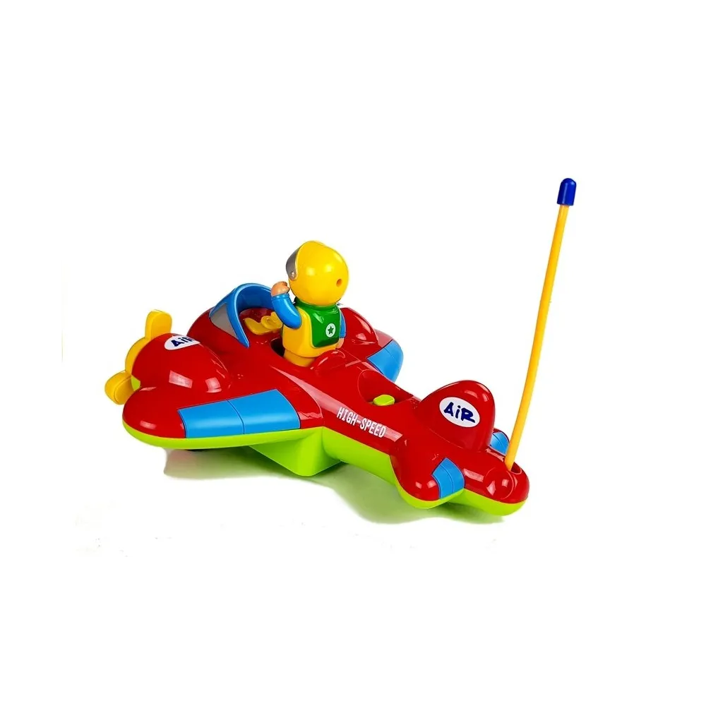 Widok pilotowanego zdalnie samolotu z PVC odpornego na uderzenia