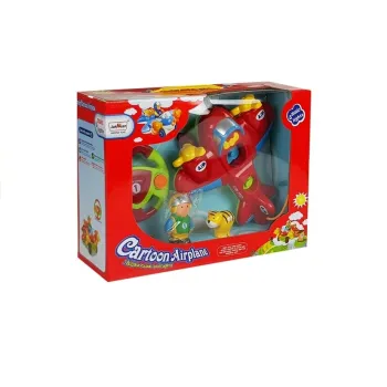 Detal pilota kierownicy i samolotu, nowoczesna zabawka edukacyjna