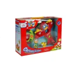 Detal pilota kierownicy i samolotu, nowoczesna zabawka edukacyjna