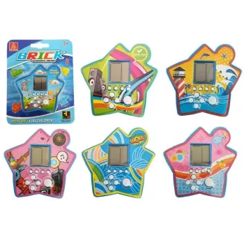 Kieszonkowa gra elektroniczna Brick Niebieska dla dzieci i dorosłych
