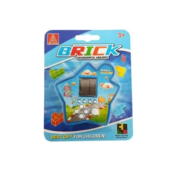 Gra Elektroniczna Kieszonkowa Brick Niebieska