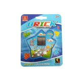 Niebieska gra typu Tetris w kompaktowej obudowie gwiazdy