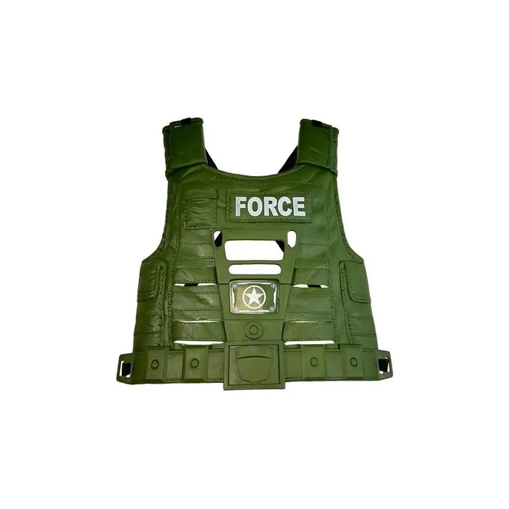 Zabawkowy nóż bojowy i granat w komplecie militarnym dla dzieci