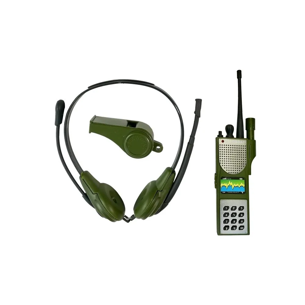 Gwizdek taktyczny zawarty w dziecięcym zestawie wojskowym