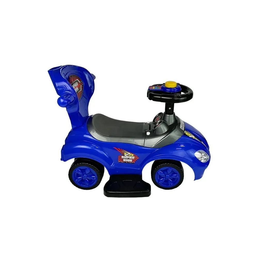 Niebieski jeździk dziecięcy z obciążeniem do 50 kg