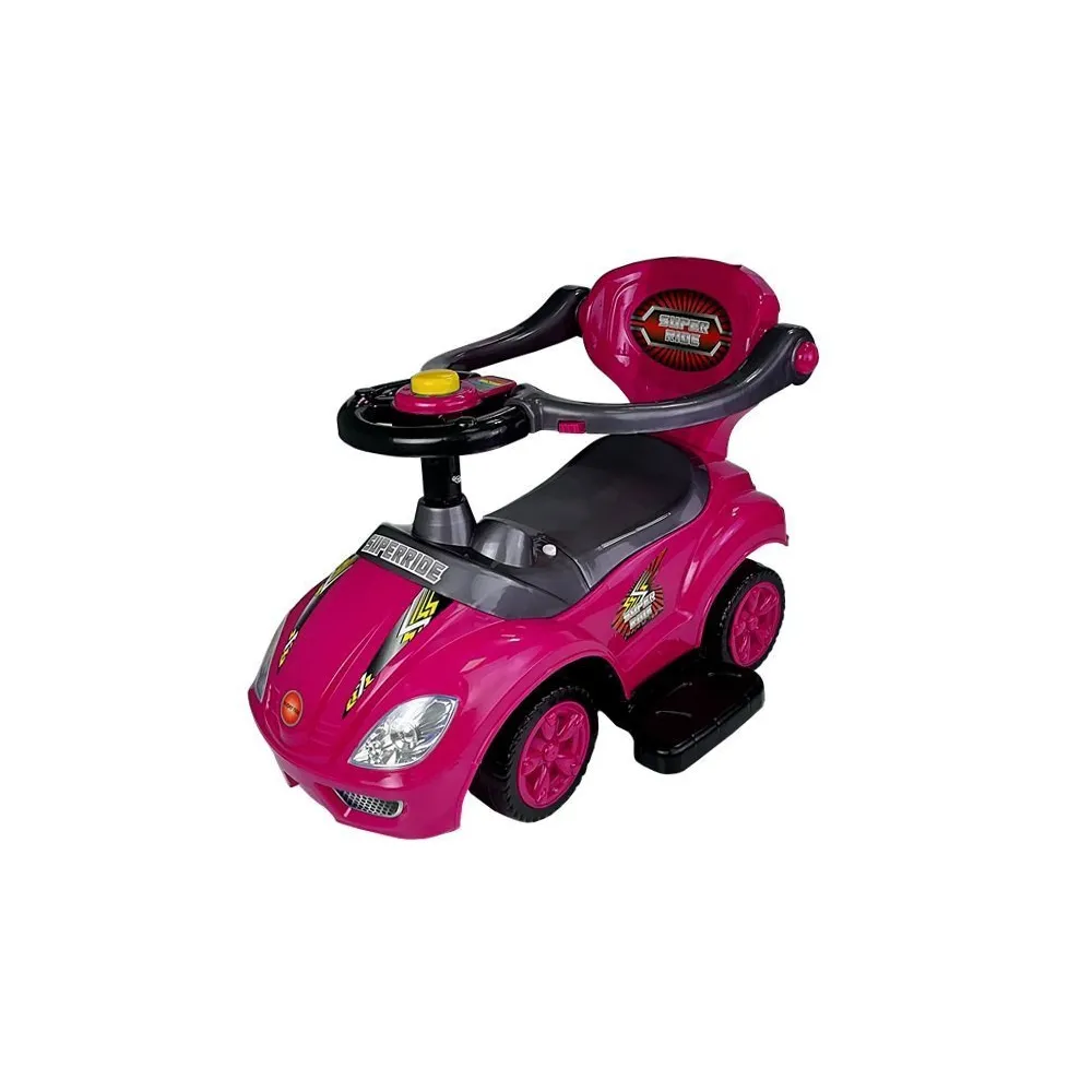 Praktyczny schowek w siedzisku jeździka Mega Car 3w1