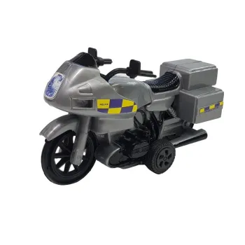 Zabawka edukacyjna – zestaw pojazdów policji z pachołkami