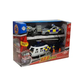 Kompletny zestaw policyjny dla dzieci od 3 lat z certyfikatem CE