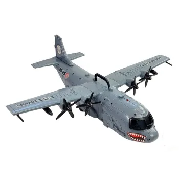 Wojskowy Samolot Baza Militarna Światła i Dźwięki