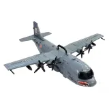 Militarny samolot do zabawy w realistycznej kolorystyce