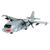 Duża zabawka samolot wojskowy z ruchomymi elementami