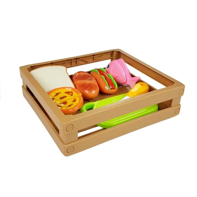 Zabawka kreatywna – składniki na rzepy do nauki krojenia dla dzieci