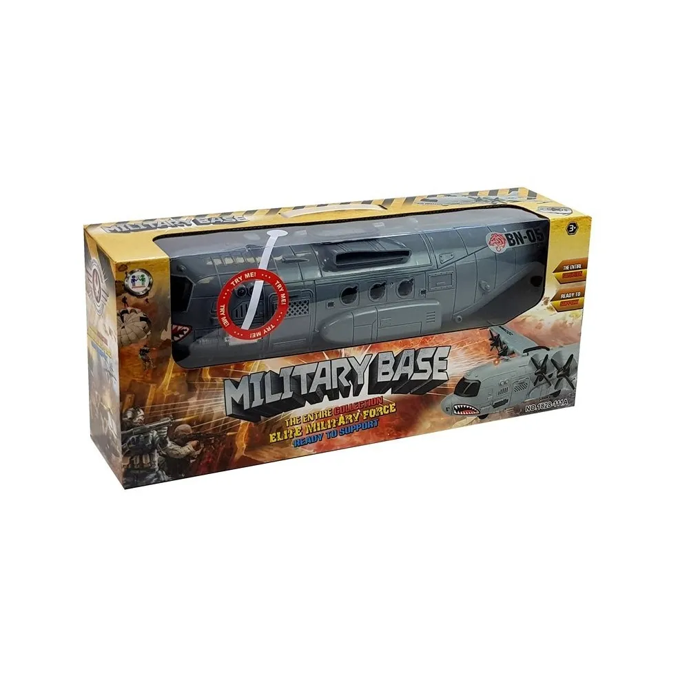 Zabawka samolot wojskowy prezent dla fana militariów