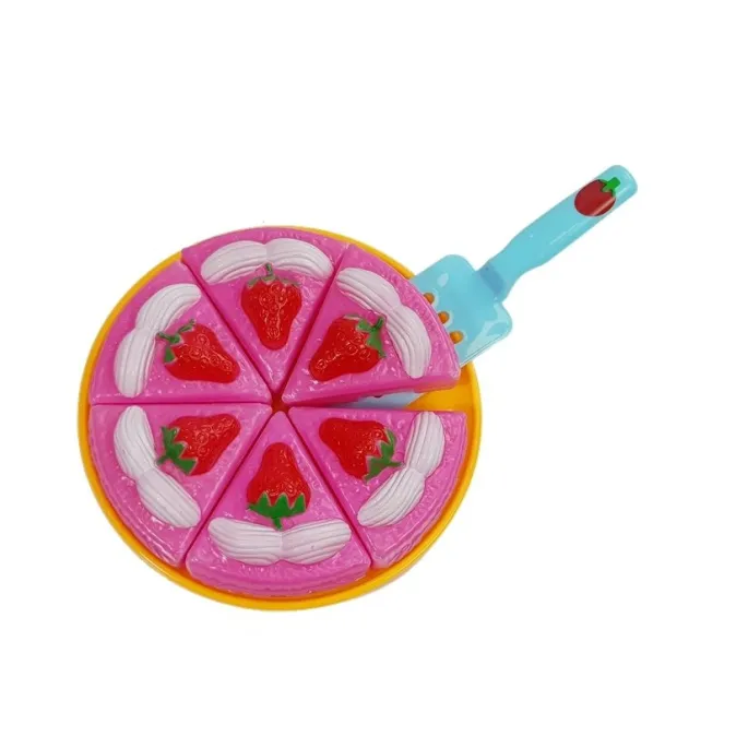 Rożki lodowe oraz talerzyki z kolorowego plastiku w zestawie dla dzieci