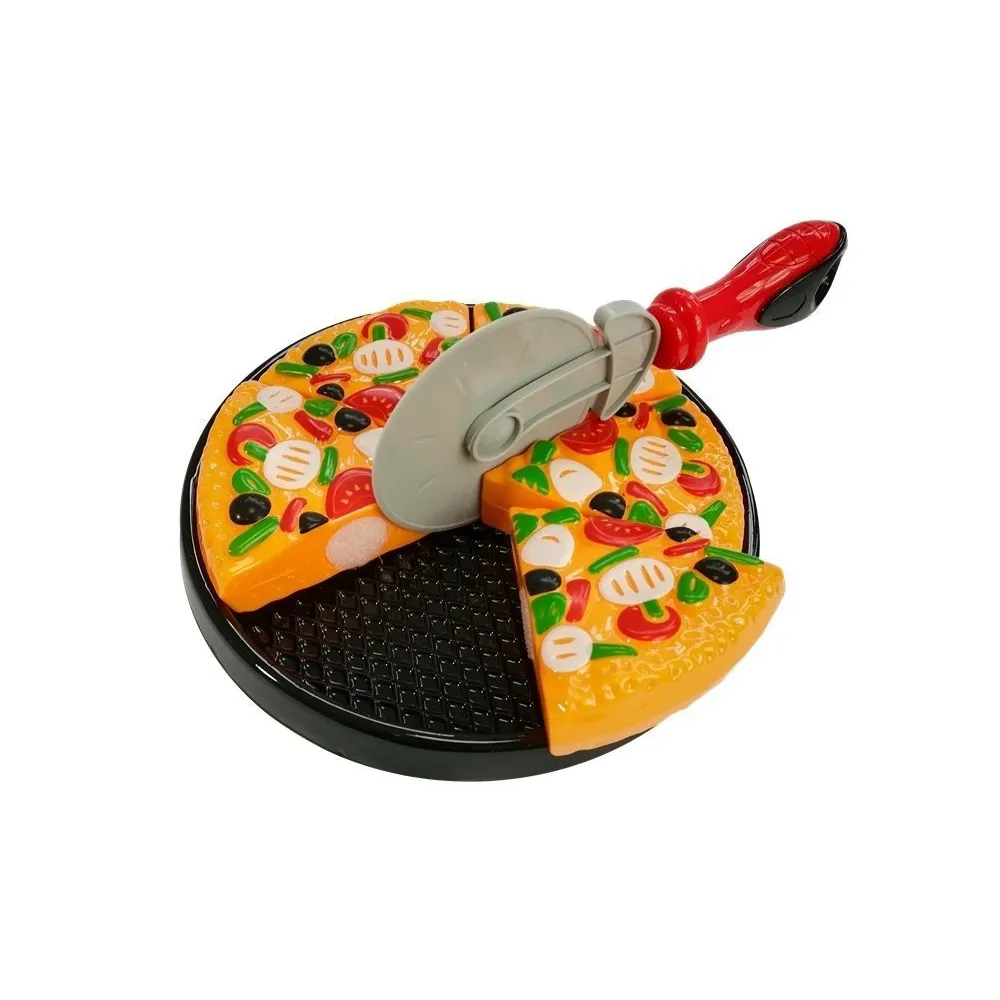 Zestaw kreatywny pizza i lody do krojenia dla dzieci