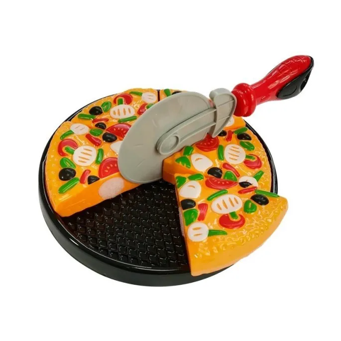 Zestaw kreatywny pizza i lody do krojenia dla dzieci