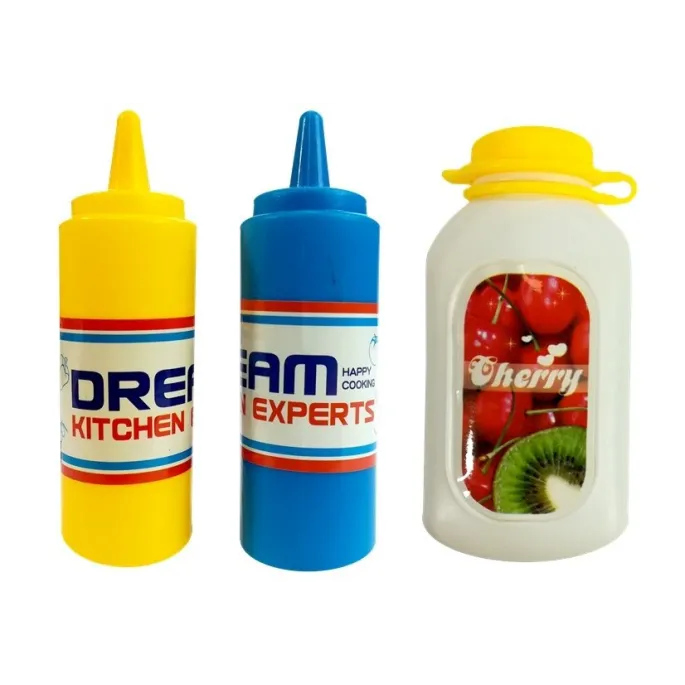 Zestaw do zabawy w kuchnię z talerzykami i sztućcami