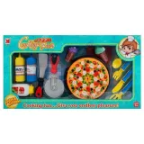 Kolorowy zestaw fast food do zabawy dla chłopca i dziewczynki