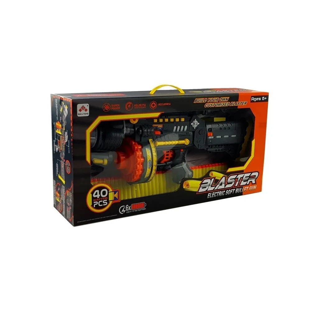 Pistolet dziecięcy z tarczą, idealny do ćwiczeń celności