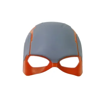 Dziecięcy pistolet zabawkowy z maską ochronną i świecącym diagramem