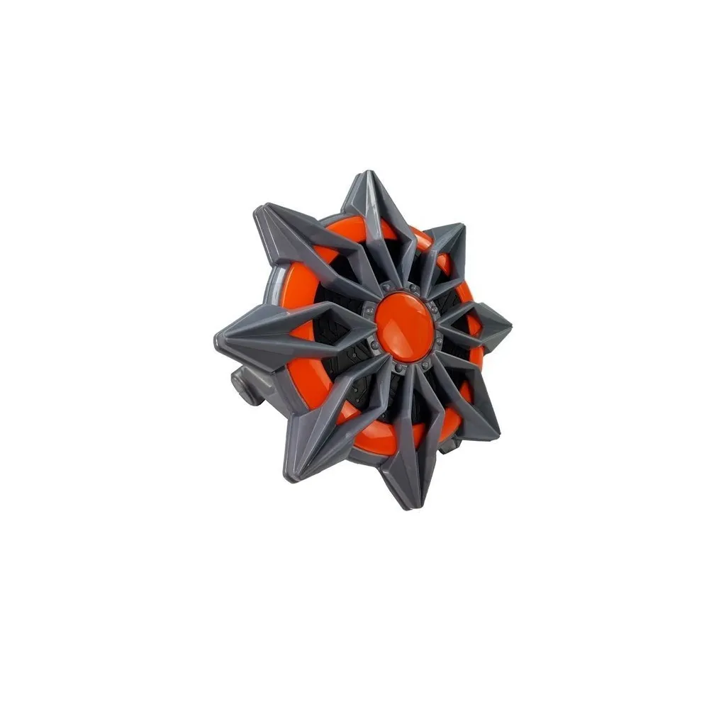 Rozkładany pistolet na piankowe strzałki widok z boku