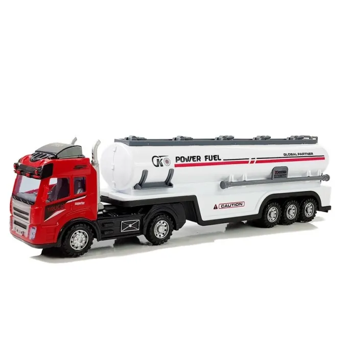 Zabawka cysterna RC na baterie, idealna do kreatywnej zabawy