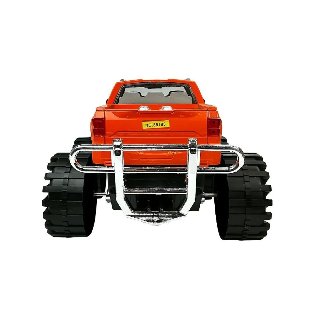 Zestaw edukacyjny z monster truckiem, lawetą i BMW