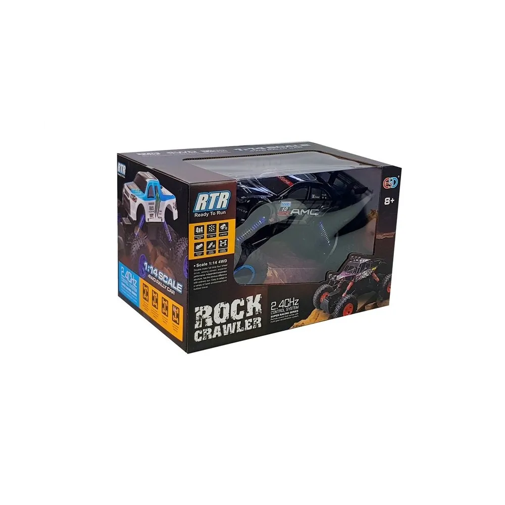 Wytrzymały samochód RC offroad do zabawy w terenie i domu