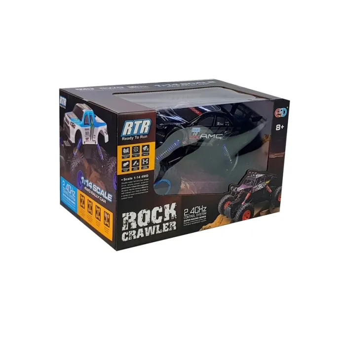 Wytrzymały samochód RC offroad do zabawy w terenie i domu