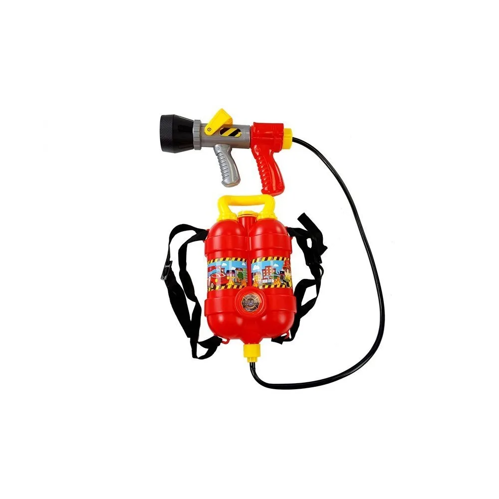 Dziecięcy pistolet na wodę z magazynkiem na plecy, kolor czerwony