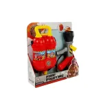 Komplet strażacki dla dzieci z pistoletem wodnym i podwójnym zbiornikiem