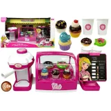 Zestaw kawiarnia cukiernia z akcesoriami dla dzieci do zabawy w baristę