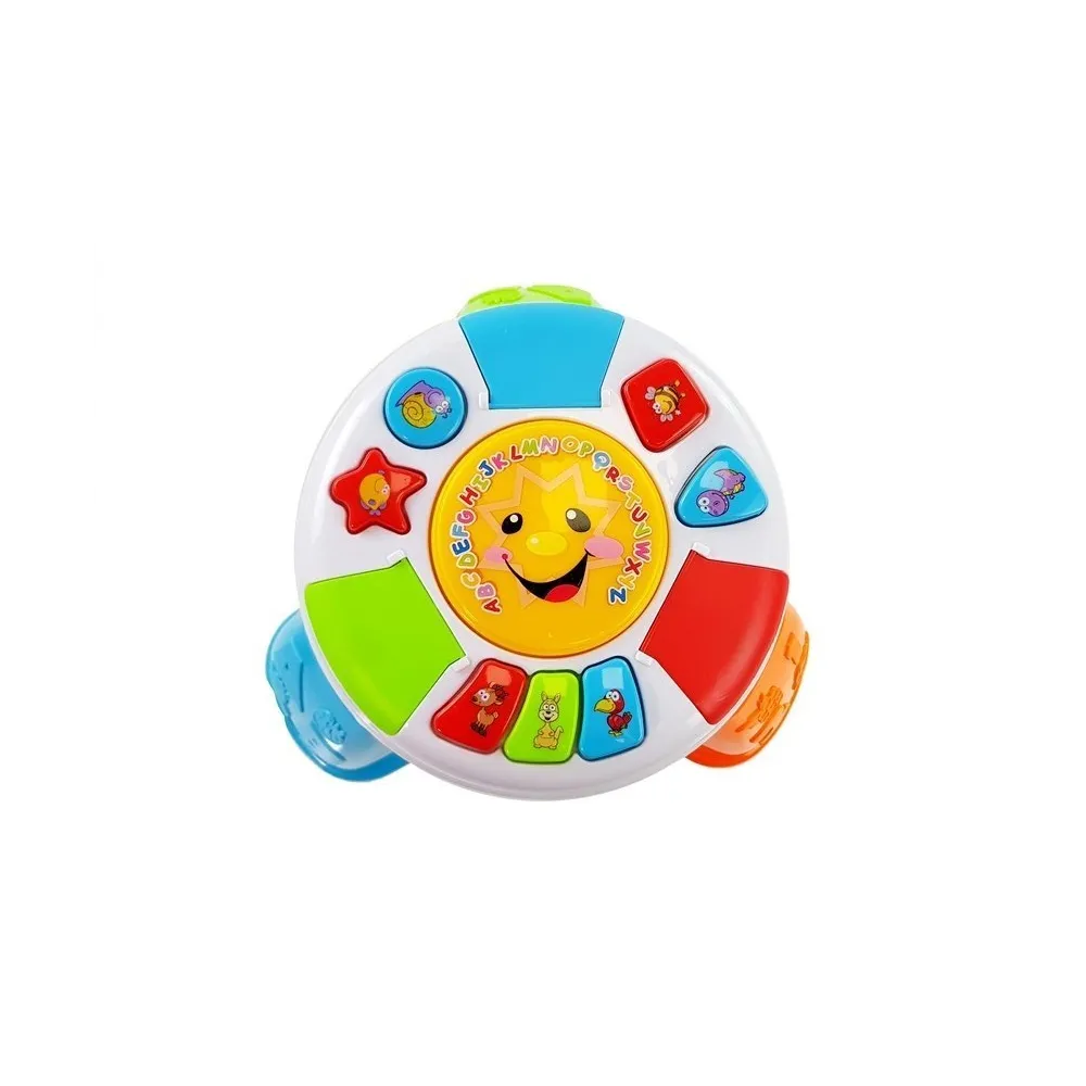 Stoliczek edukacyjny z odłączanymi nóżkami i kolorowymi detalami dla dzieci