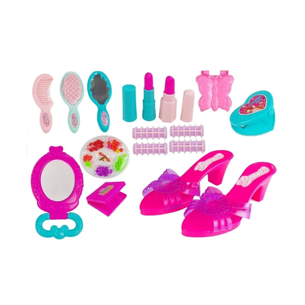 Zestaw do stylizacji włosów i tworzenia biżuterii dla dzieci z koralikami