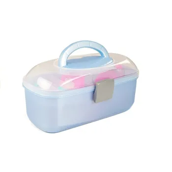 Zestaw do zabawy w domowe spa z różowymi szminkami i pudełeczkami