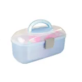 Zestaw do zabawy w domowe spa z różowymi szminkami i pudełeczkami