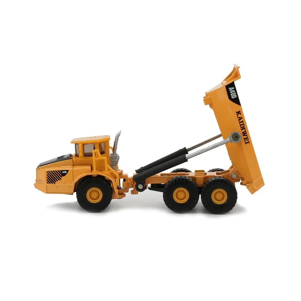 Podnoszona skrzynia ładunkowa wywrotki w miniaturowej wersji