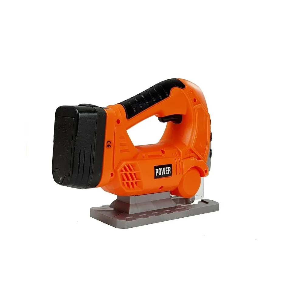 Wyrzynarka na baterie z lampką LED do kreatywnej zabawy