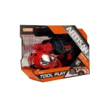 Dziecięcy zestaw narzędzi z ergonomiczną wiertarką i okularami